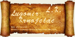 Lugomir Krnojelac vizit kartica